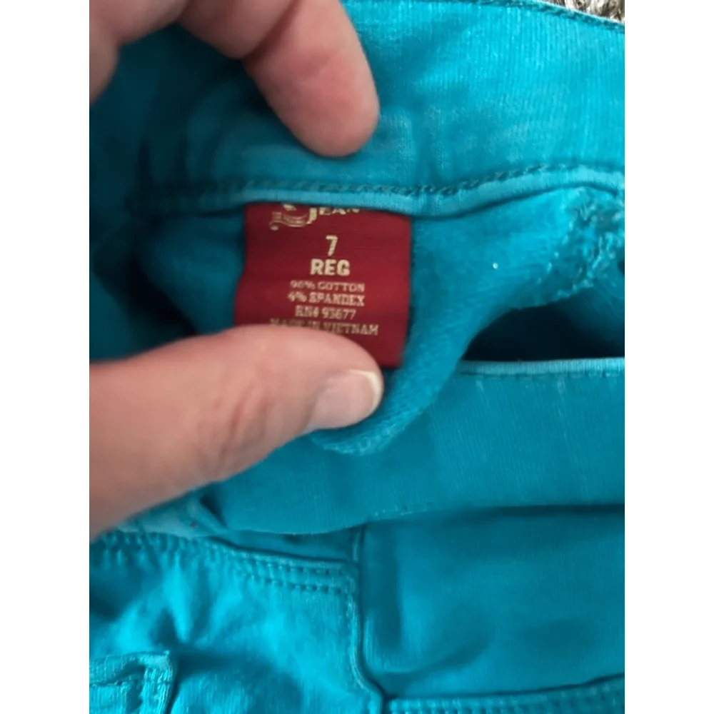 Arizona Jean Jeggings Size 7 Blue